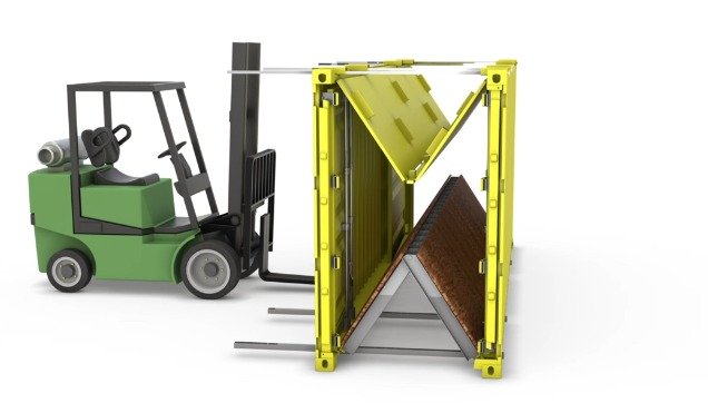 Foldable Shipping Containers — Super Cubes
